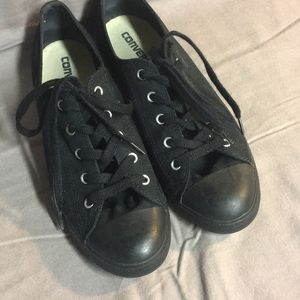 All black Converse Dainty